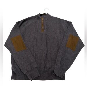 Alex Cannon Cable Front Pullover Sweater